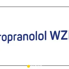 Napis "Propranolol WZF" na białym tle. Czy propranolol uspokaja? To pytanie często zadawane przez osoby szukające ulgi w stresie.