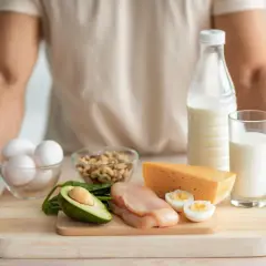 Produkty bogate w wapń: mleko, ser, jajka, orzechy, awokado, szpinak. Idealne, by dowiedzieć się, jak uzupełnić niedobór wapnia.
